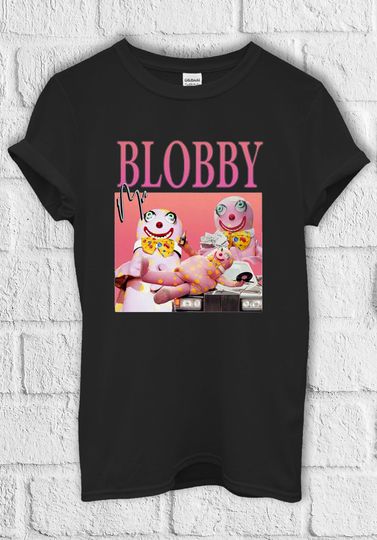 Discover Mr Blobby Collection TV Icon Vintage T-Shirt