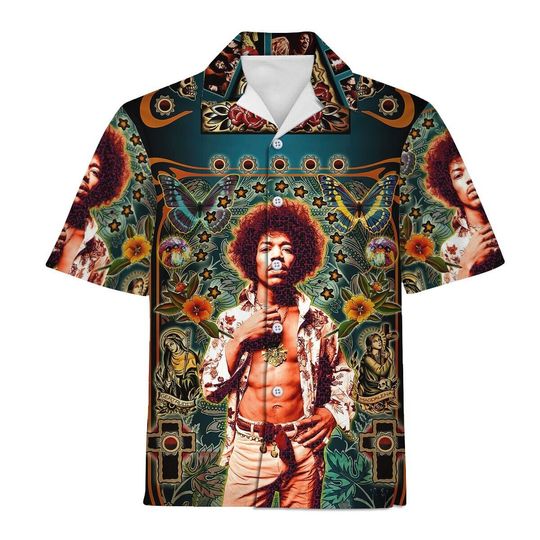 Discover Jimi Hendrix Music Hawaiian Shirt