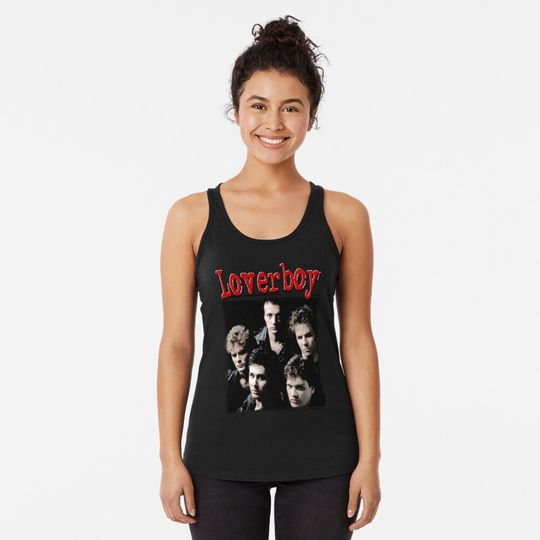 Discover Loverboy In Concert Racerback Tank Top