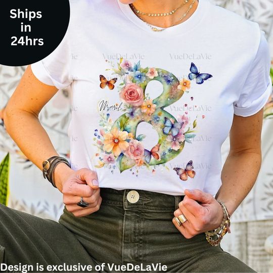 Discover Floral March 8th 2024 International Women's Day T-Shirt