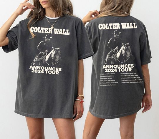 Discover Colter Tracklist Announcement Graphic Tee - 2024 Tour