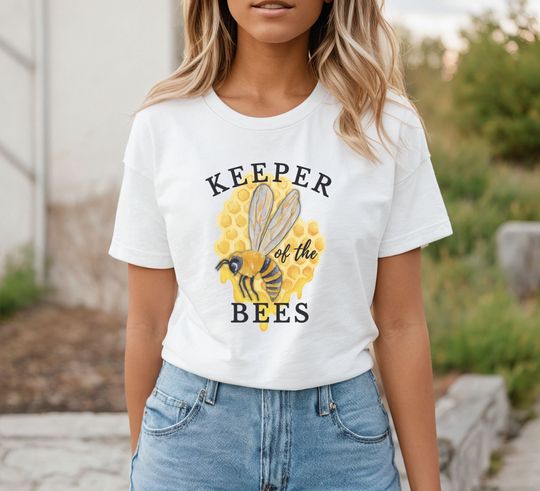 Discover Keeper of Bees Shirt, Beekeeper Shirt