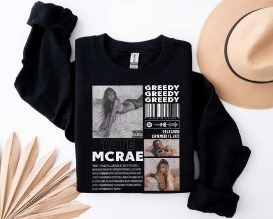 Discover Tate McRae The Think Later World Tour 2024 Tour Sweatshirt, Tate McRae Fan Sweatshirt