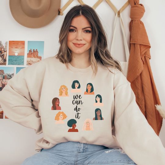 Discover Embrace Equity International Women's Day Sweatshirt