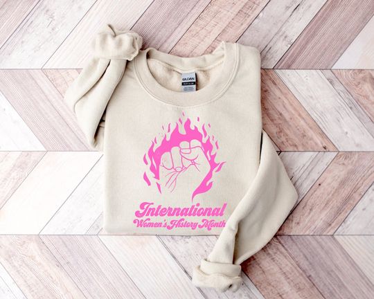 Discover International 8th March Women's Day Sweatshirt