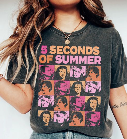 Discover Comfor Color 5 Seconds Of Summer Music Shirt, 5Sos fan shirt
