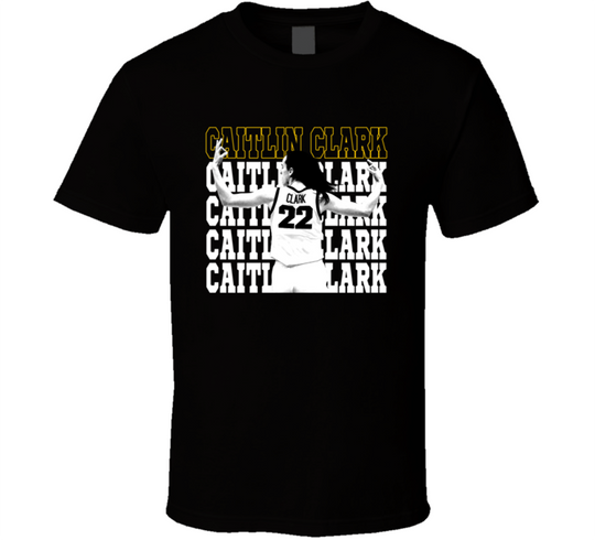 Discover Caitlin Clark Vector Basketball player Tshirt