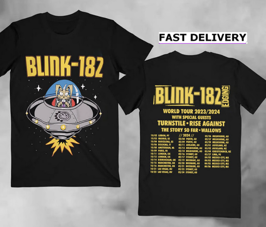 Discover World Tour B182 2023 2024 Concert Barker Vintage Unisex Classic T-Shirt
