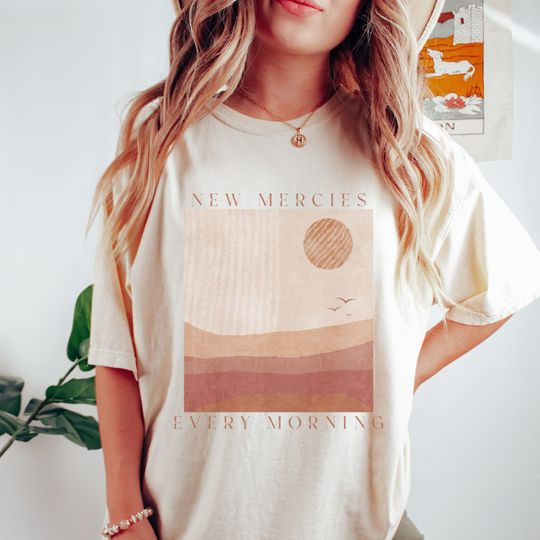 Discover New Mercies Shirt, Christian T-Shirt, Faith Based Shirt