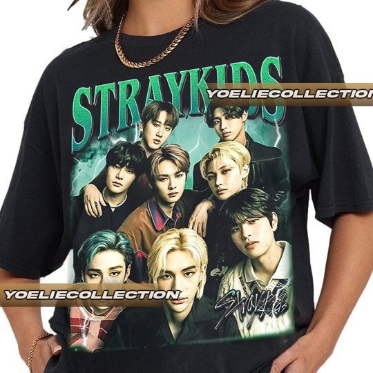 Discover Limited Stray Kids Vintage T-Shirt,Twice Shirt Gift For Woman