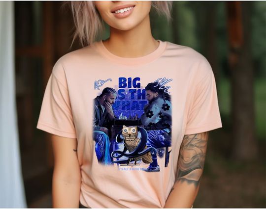 Discover Drake J Cole Big As The What Tour 2024 Shirt, Drake J Cole It's All Blur Tour Shirt