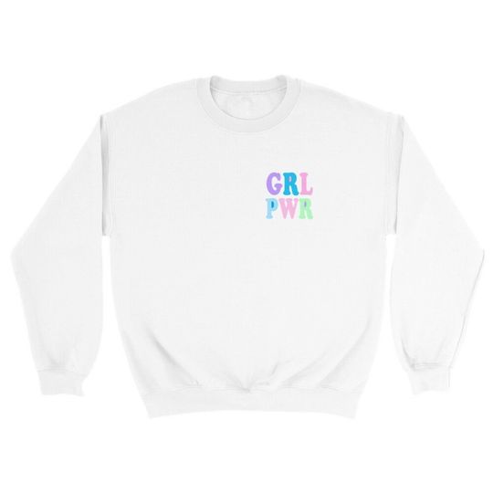 Discover GRL PWR Feminism Empowerment Feminist Sweatshirt