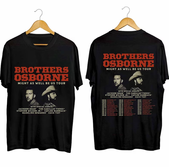 Discover Brothers Osborne Music Tour Shirt 2024 Unisex For Fans