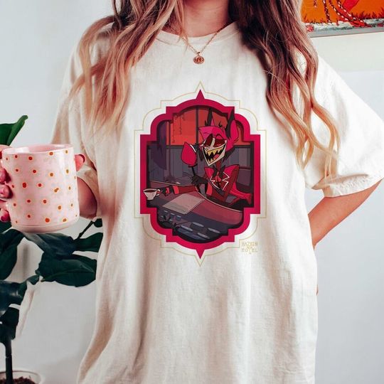 Discover Alastor Angel Dust Shirt, Charlie Hazbin Hotel Characters, Hazbin Hotel Shirt