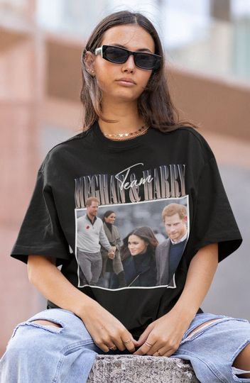 Discover Meghan Markle Shirt, Vintage Meghan Markle T-Shirt, Gift For Fan