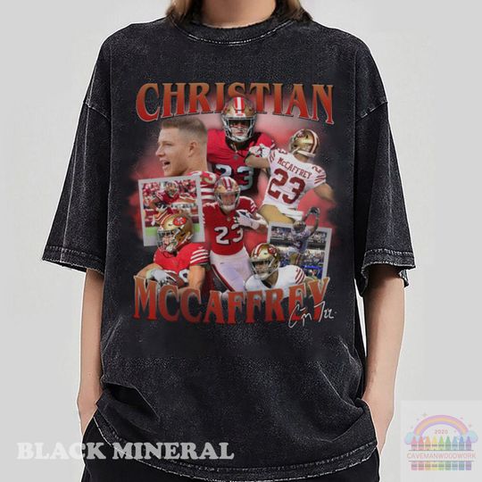 Discover Vintage Christian McCaffrey Shirt, San Francisco Football Shirt