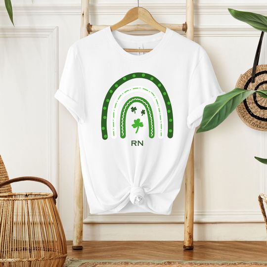 Discover Nurse T-Shirt for St. Patrick's Day - RN Themed Apparel