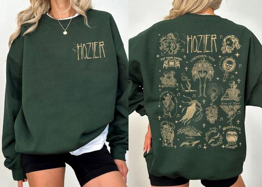 Discover Unreal Unearth Tour Sweatshirt, Hozier Tour Sweatshirt