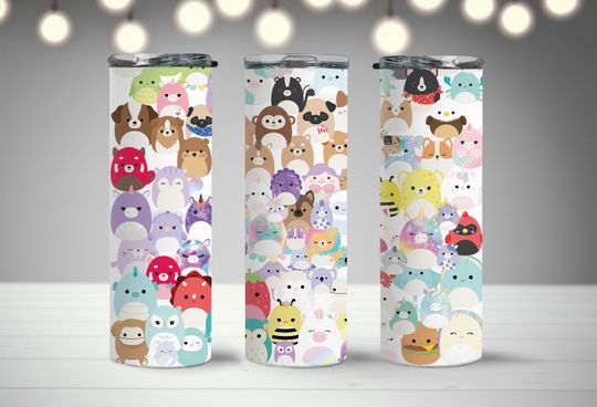 Discover Cute Squishmallow 20 oz Tumbler