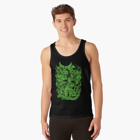 Discover Old Friends - Green Tank Top