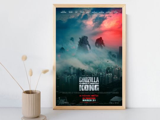 Discover God zilla vs Kong Movie Poster 2023 Film