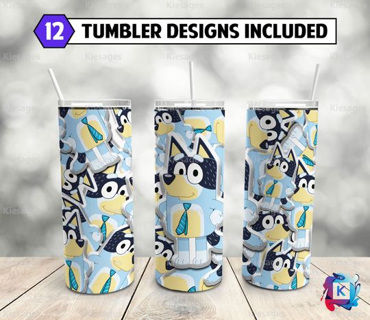 Discover Cartoon Skinny Tumbler 20 oz