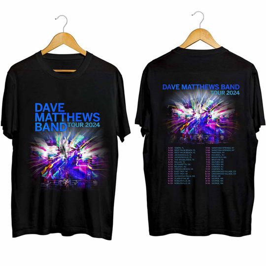Discover Dave Matthews Band 2024 Tour Shirt