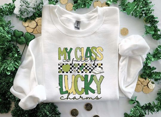 Discover St Patrick's Day Teacher Sweatshirt, St Patrick's Day Hoodie