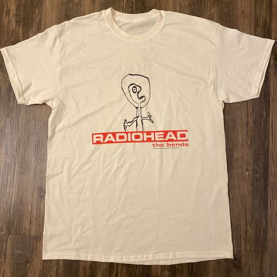 Discover Vintage Radiohead T Shirt The Bends Album Vintage Band Tee