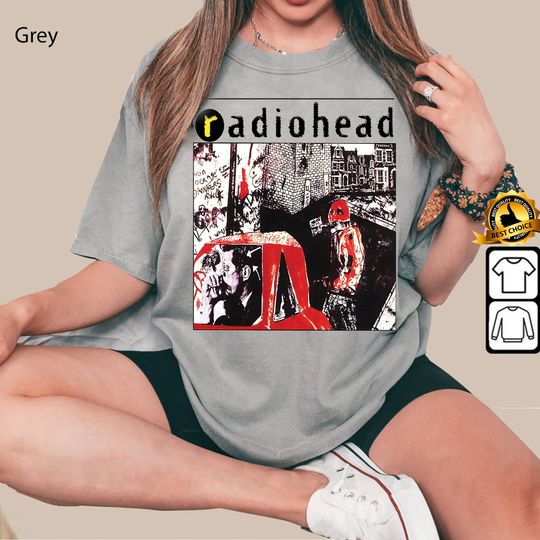 Discover Vintage Radiohead Band Shirt
