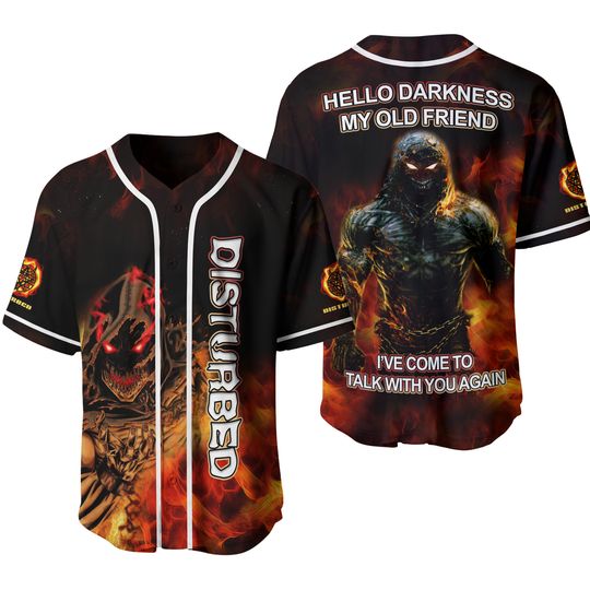 Discover Disturbed Band Baseball Jersey