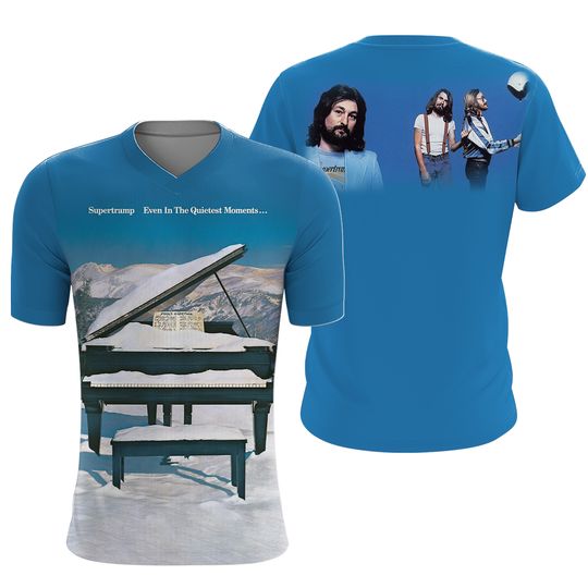 Discover T-shirt Inspired by Supertramp, the 70s, 80s, and 90s Rock Legends 3D T-shirt