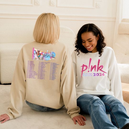 Discover P!nk Summer Carnival 2024 Sweatshirt, Trustfall Album Shirt, Pink Singer Tour