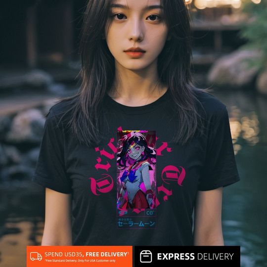 Discover Sailor Mars Shirt, Magical Girl Sailor Moon T Shirt, Cute Anime Girl