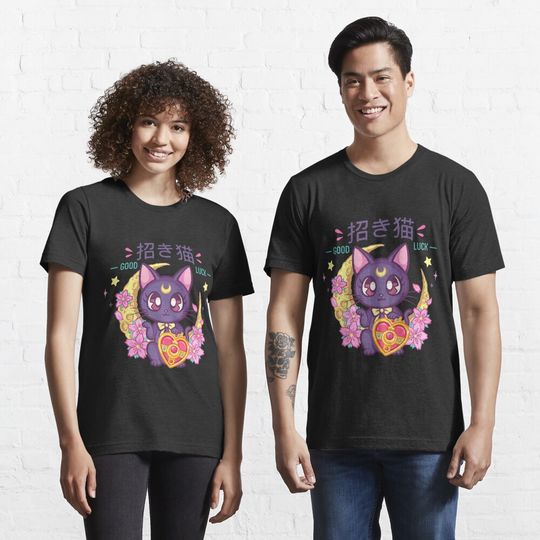 Discover Lucky Cat Luna Essential T-Shirt