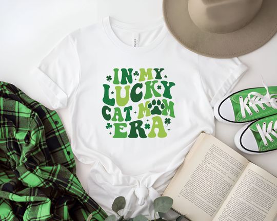 Discover In My Lucky Cat Mom Era Lucky Shirt