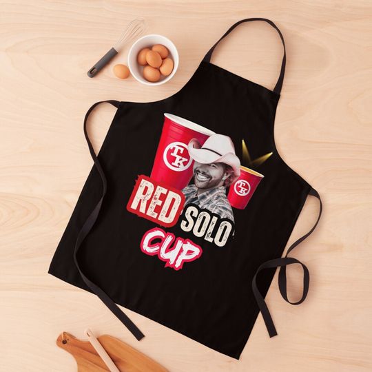 Discover Red Solo Cup Toby Keith Apron