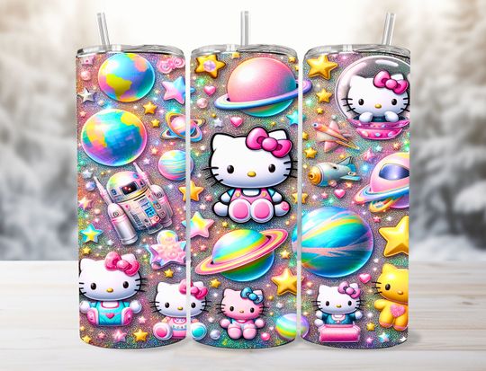 Discover Kitty tumbler, 20 oz tumbler, Kitty Tumbler