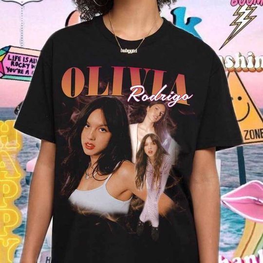 Discover 2024 Olivia Rodrigo Singer T-Shirt U