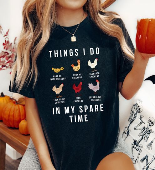 Discover Funny Chicken Girl T-Shirt