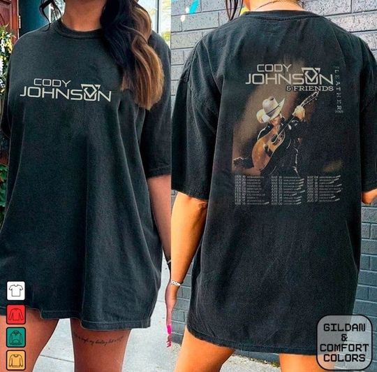 Discover Cody Johnsonn The Leather Tour 2024 T-Shirt, Cody Johnsonn Concert 2024