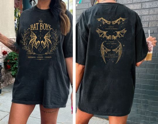 Discover The Bat Boys ACOTAR Shirt, A Court of Thorn and Roses Rhysand Cassian Azriel