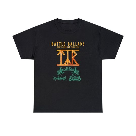 Discover The Battle Ballads North American Tour 2024 Shirt