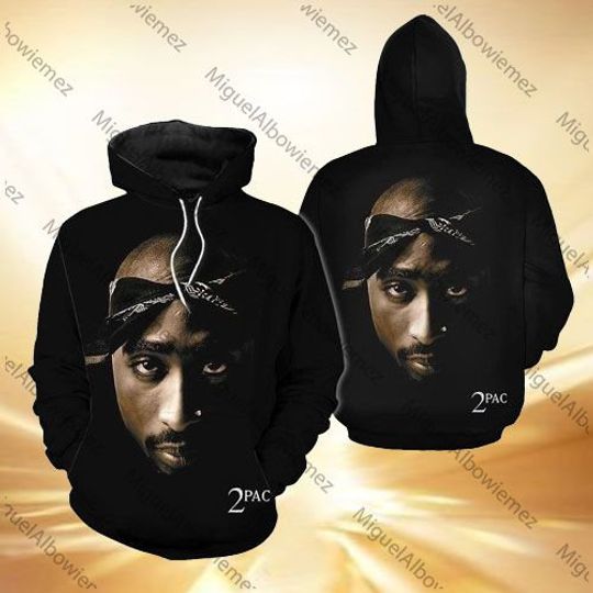 Discover 2Pac 3D Hoodie - Rapper Design