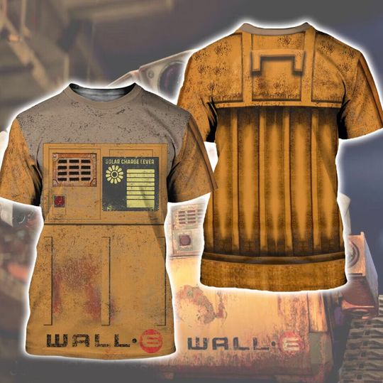 Discover Robot 3D Shirt, Halloween Costume