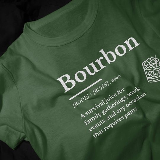 Discover Funny Bourbon Drink T-Shirt - Perfect for Bourbon Lovers