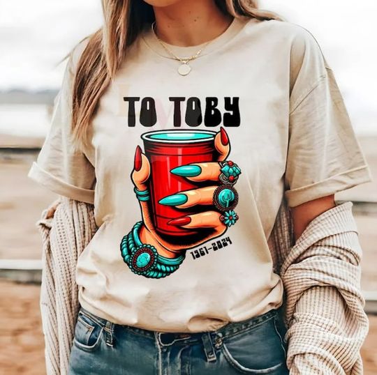 Discover Red Solo Cup to Toby Graphic Tee, Toby Keith Tribute Graphic