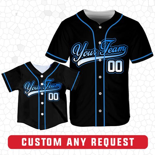 Discover Personalized Team Name And Number Baseball Jersey