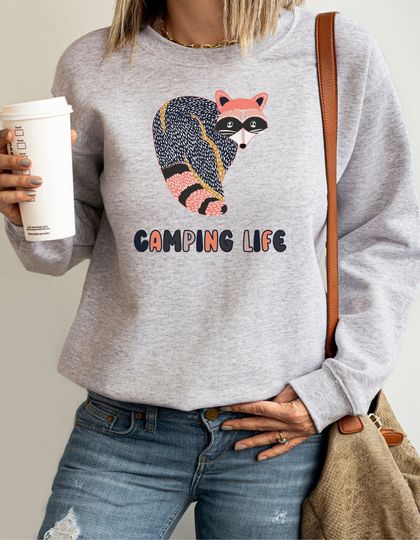Discover Cute Women's Raccoon Sweater