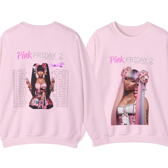 Discover Pink Friday 2 (Nicki Minaj) 2024 Tour Sweatshirt